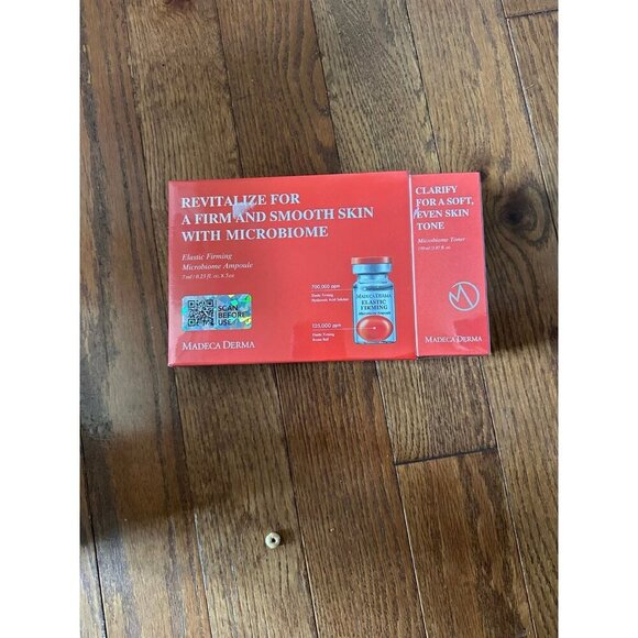 Madeca Derma Elastic Firming Microbiome Ampoules & Toner - SEALED - Picture 1 of 2